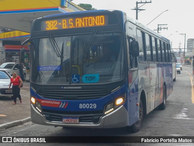 Next Mobilidade - ABC Sistema de Transporte 80.029 na cidade de Mauá, São Paulo, Brasil, por Fabrício Portella Matos. ID da foto: 11008481.