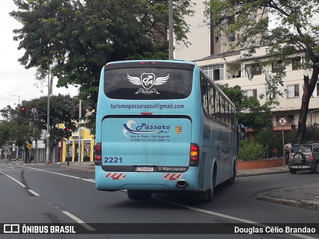Turismo Pássaro Azul 2221 na cidade de Belo Horizonte, Minas Gerais, Brasil, por Douglas Célio Brandao. Número da foto: #11007303.