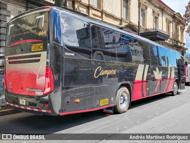 Transportes Campos 00 na cidade de Catedral, San José, San José, Costa Rica, por Andrés Martínez Rodríguez. Número da foto: #11007002.