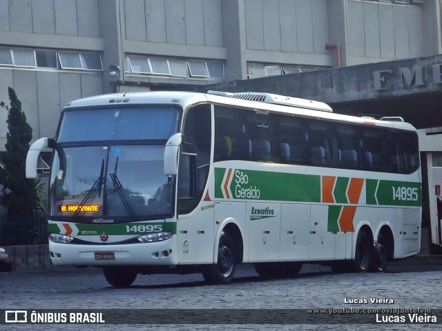 Cia. São Geraldo de Viação 14895 na cidade de Belo Horizonte, Minas Gerais, Brasil, por Lucas Vieira. Número da foto: #11006863.
