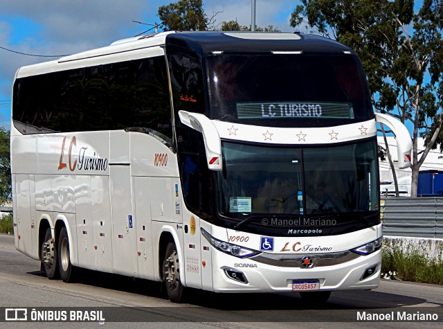 LC Turismo 10900 na cidade de Caruaru, Pernambuco, Brasil, por Manoel Mariano. ID da foto: 11006192.