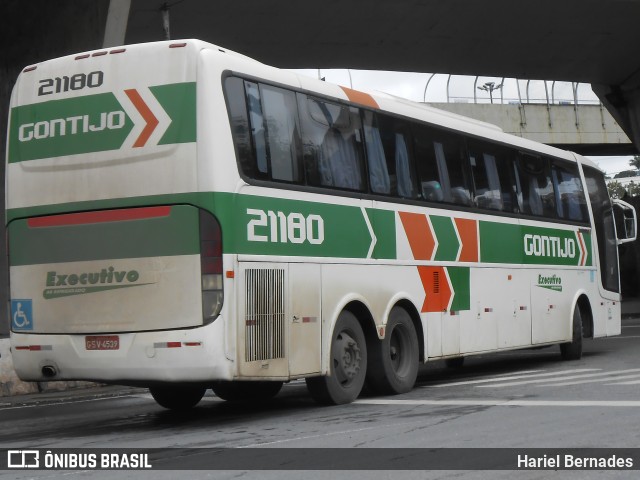 Empresa Gontijo de Transportes 21180 na cidade de Belo Horizonte, Minas Gerais, Brasil, por Hariel Bernades. Número da foto: #11008448.