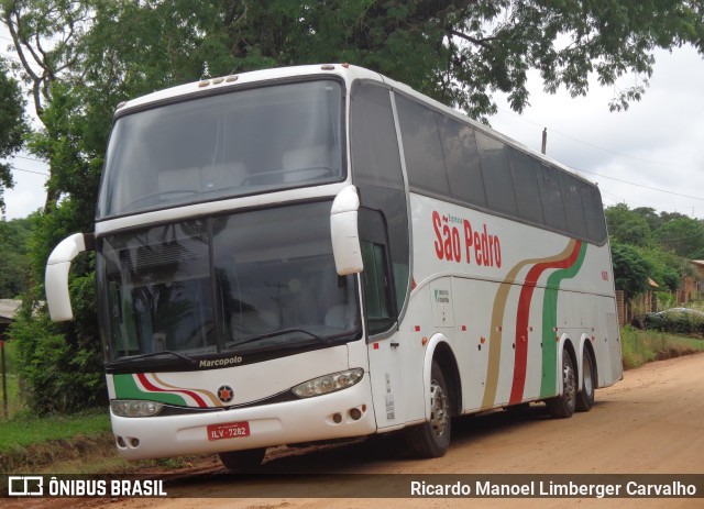 Expresso São Pedro 1450 na cidade de Rio Pardo, Rio Grande do Sul, Brasil, por Ricardo Manoel Limberger Carvalho. Número da foto: #11006327.