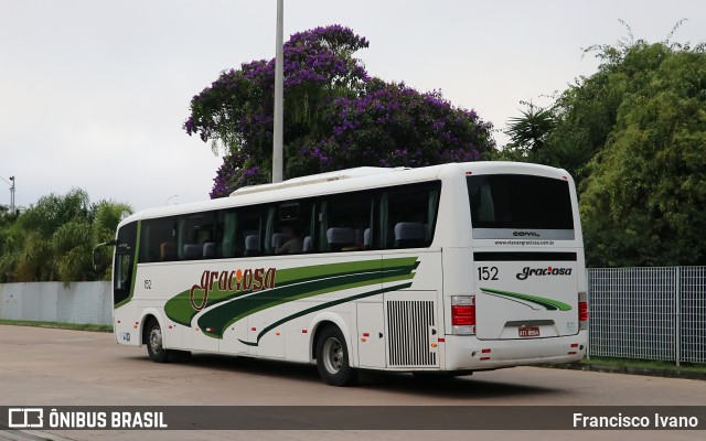 Viação Graciosa 152 na cidade de Curitiba, Paraná, Brasil, por Francisco Ivano. ID da foto: 11008457.