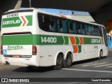 Empresa Gontijo de Transportes 14400 na cidade de Belo Horizonte, Minas Gerais, Brasil, por Hariel Bernades. Número da foto: #11008016.