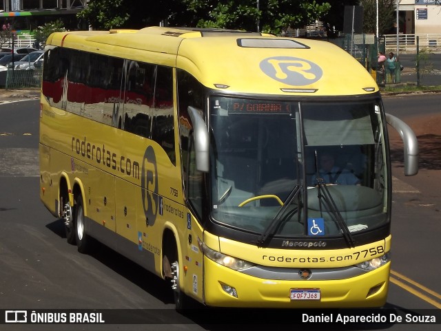 RodeRotas - Rotas de Viação do Triângulo 7758 na cidade de Ribeirão Preto, São Paulo, Brasil, por Daniel Aparecido De Souza. Número da foto: #11078137.