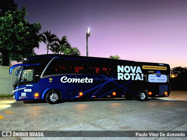 Viação Cometa 719571 na cidade de Franca, São Paulo, Brasil, por Paulo Vitor De Azevedo. Número da foto: #11078438.