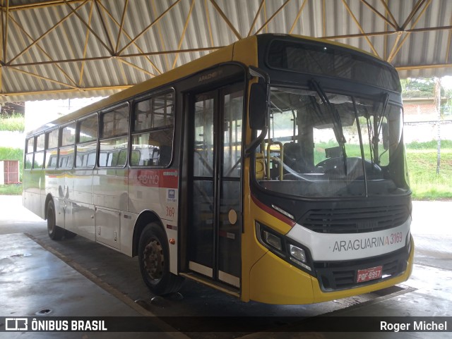 Viação Araguarina 3169 na cidade de Anápolis, Goiás, Brasil, por Roger Michel. Número da foto: #11080279.