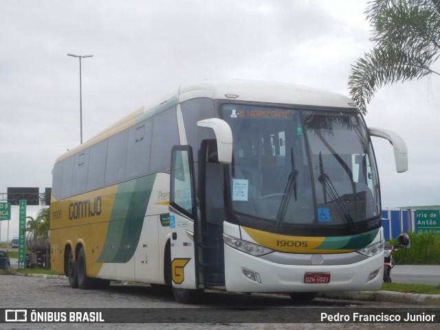 Empresa Gontijo de Transportes 19005 na cidade de Escada, Pernambuco, Brasil, por Pedro Francisco Junior. ID da foto: 11078643.