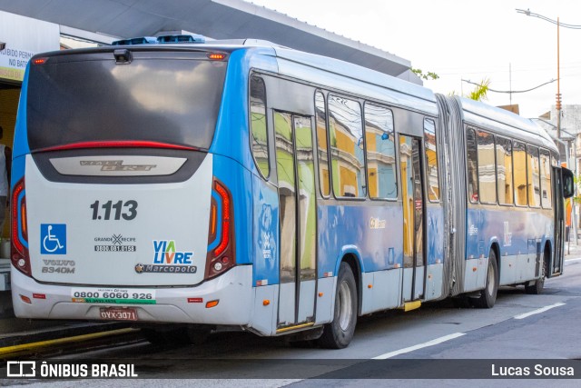 Cidade Alta Transportes 1.113 na cidade de Recife, Pernambuco, Brasil, por Lucas Sousa. ID da foto: 11079323.