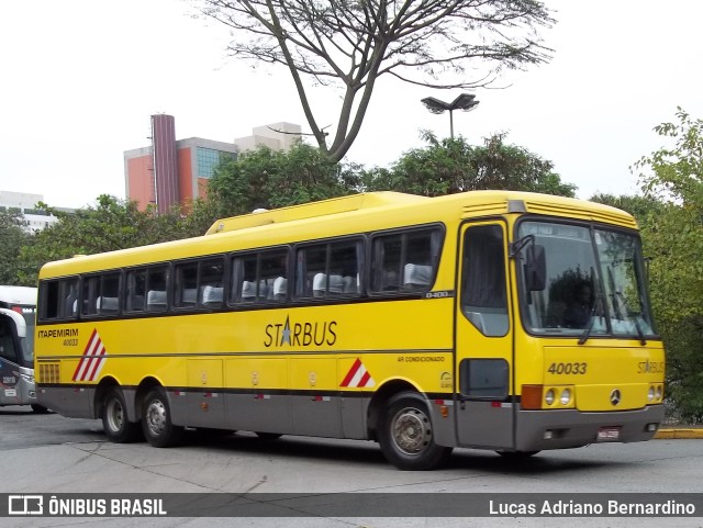 Viação Itapemirim 40033 na cidade de São Paulo, São Paulo, Brasil, por Lucas Adriano Bernardino. ID da foto: 11079533.