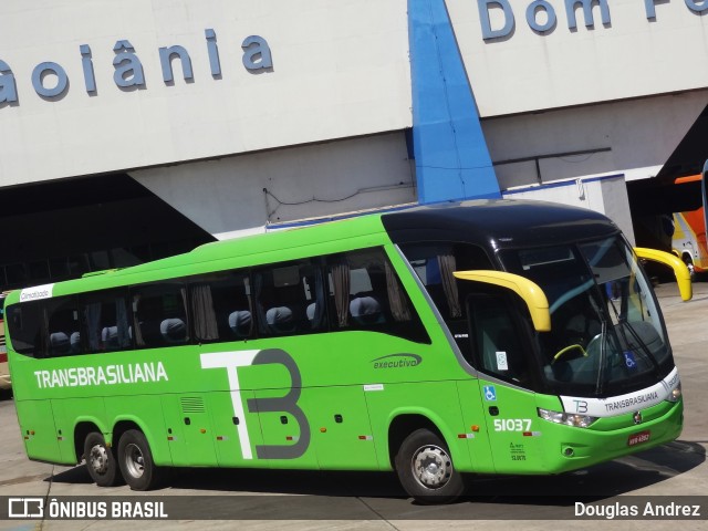 Transbrasiliana Transportes e Turismo 51037 na cidade de Goiânia, Goiás, Brasil, por Douglas Andrez. ID da foto: 11080203.