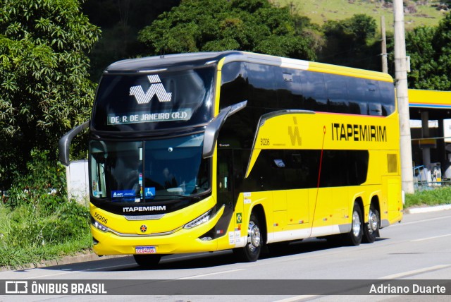 Viação Nova Itapemirim 50206 na cidade de Areal, Rio de Janeiro, Brasil, por Adriano Duarte. ID da foto: 11079921.