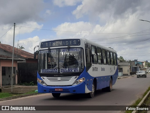 Transportes Barata BN-97501 na cidade de Benevides, Pará, Brasil, por Fabio Soares. Número da foto: #11079230.