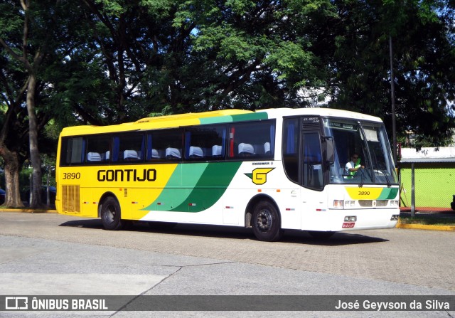 Empresa Gontijo de Transportes 3890 na cidade de São Paulo, São Paulo, Brasil, por José Geyvson da Silva. Número da foto: #11080337.