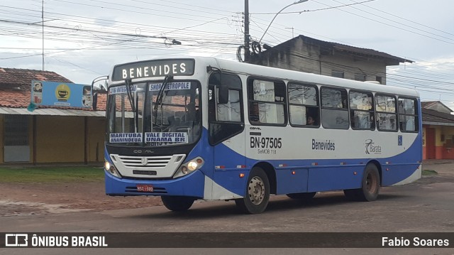 Transportes Barata BN-97505 na cidade de Benevides, Pará, Brasil, por Fabio Soares. ID da foto: 11080336.