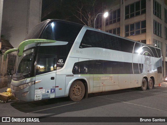 Viação Garcia 8642 na cidade de Belo Horizonte, Minas Gerais, Brasil, por Bruno Santos. Número da foto: #11078752.
