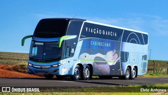 Viação Garcia 86095 na cidade de Engenheiro Beltrão, Paraná, Brasil, por Elvio Antunes. Número da foto: #11011030.