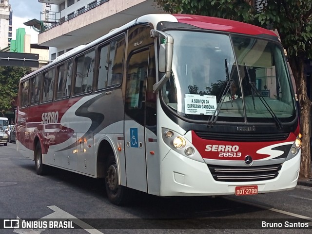 Viação Serro 28513 na cidade de Belo Horizonte, Minas Gerais, Brasil, por Bruno Santos. Número da foto: #11010718.
