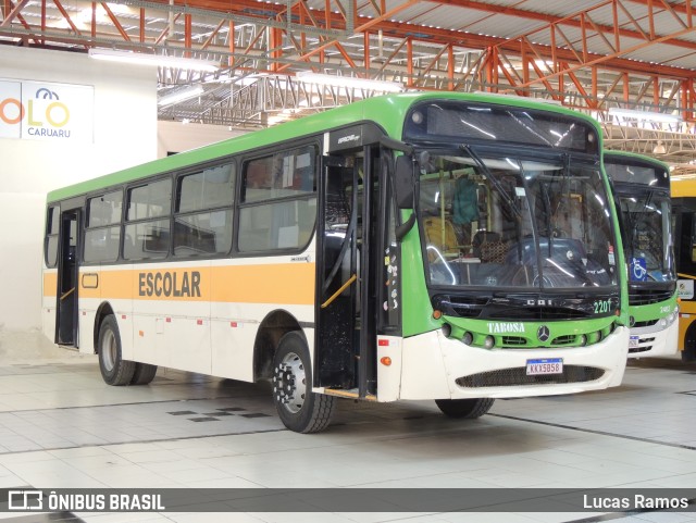 Auto Viação Tabosa 2207 na cidade de Caruaru, Pernambuco, Brasil, por Lucas Ramos. ID da foto: 11009834.