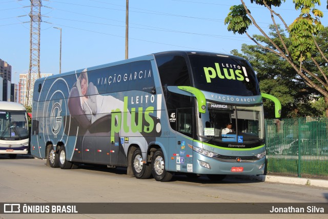 Viação Garcia 8804 na cidade de São Paulo, São Paulo, Brasil, por Jonathan Silva. Número da foto: #11011208.