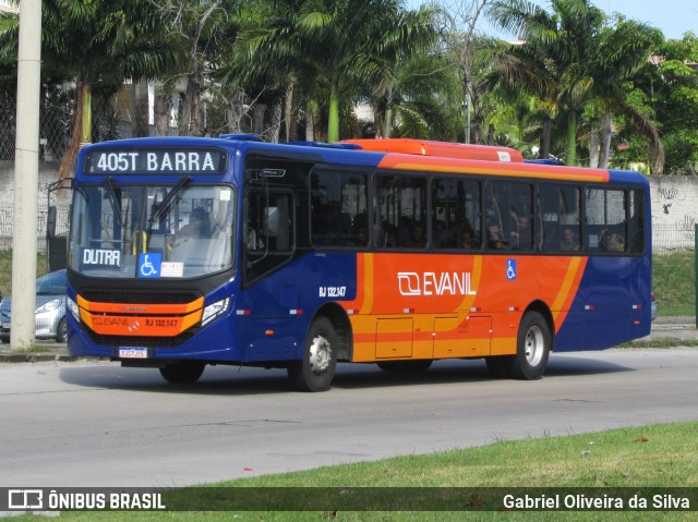 Evanil Transportes e Turismo RJ 132.147 na cidade de Rio de Janeiro, Rio de Janeiro, Brasil, por Gabriel Oliveira da Silva. Número da foto: #11013371.