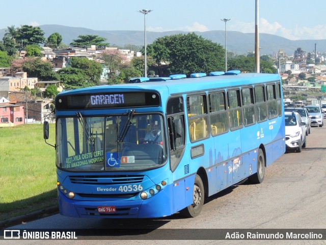 Salvadora Transportes > Transluciana 40536 na cidade de Belo Horizonte, Minas Gerais, Brasil, por Adão Raimundo Marcelino. Número da foto: #11012674.