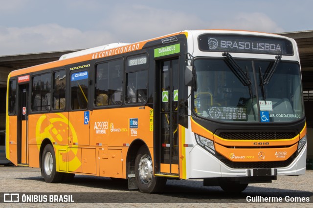 Empresa de Transportes Braso Lisboa A29093 na cidade de Rio de Janeiro, Rio de Janeiro, Brasil, por Guilherme Gomes. ID da foto: 11011524.