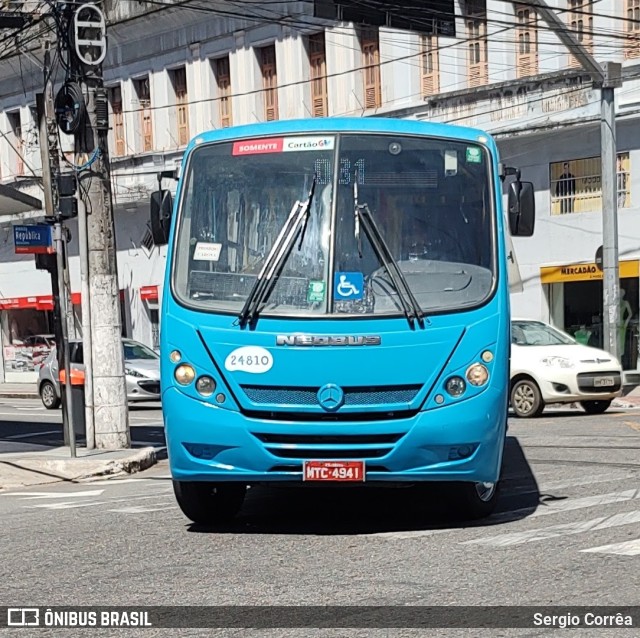 Unimar Transportes 24810 na cidade de Vitória, Espírito Santo, Brasil, por Sergio Corrêa. ID da foto: 11011934.