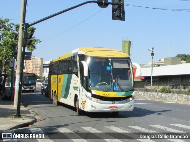 Empresa Gontijo de Transportes 21335 na cidade de Belo Horizonte, Minas Gerais, Brasil, por Douglas Célio Brandao. ID da foto: 11011727.