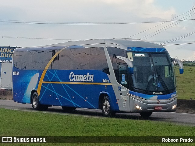 Viação Cometa 18534 na cidade de São José dos Campos, São Paulo, Brasil, por Robson Prado. ID da foto: 11013116.