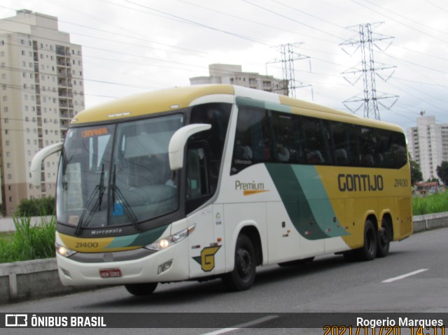 Empresa Gontijo de Transportes 21400 na cidade de São José dos Campos, São Paulo, Brasil, por Rogerio Marques. Número da foto: #11012859.