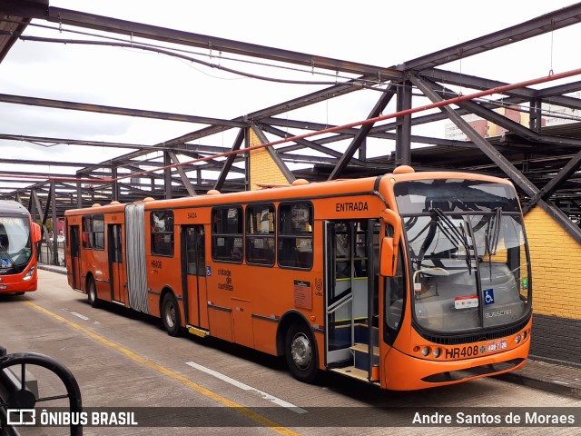 Auto Viação Redentor HR408 na cidade de Curitiba, Paraná, Brasil, por Andre Santos de Moraes. ID da foto: 11013153.