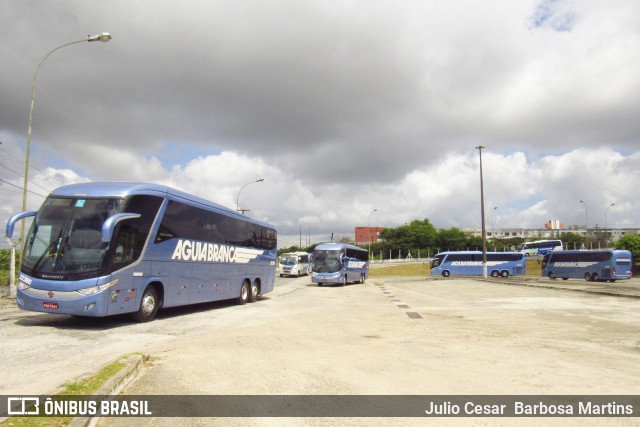 Viação Águia Branca 32380 na cidade de Aracaju, Sergipe, Brasil, por Julio Cesar  Barbosa Martins. Número da foto: #11011194.