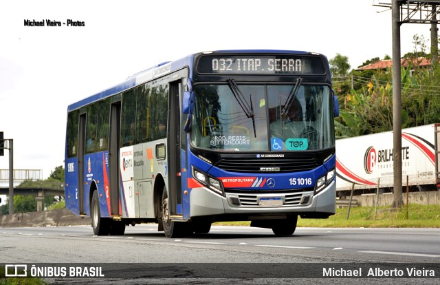 Viação Miracatiba 15.1016 na cidade de Embu das Artes, São Paulo, Brasil, por Michael  Alberto Vieira. Número da foto: #11011307.
