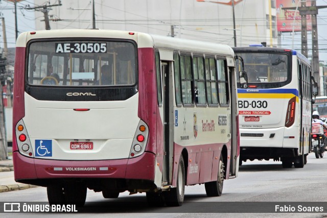 Transurb AE-30505 na cidade de Belém, Pará, Brasil, por Fabio Soares. Número da foto: #11011300.