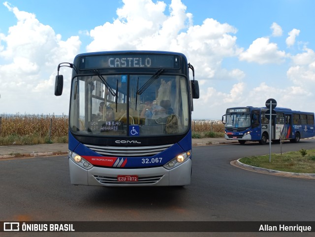Transportes Capellini 32.067 na cidade de Paulínia, São Paulo, Brasil, por Allan Henrique. Número da foto: #11013844.