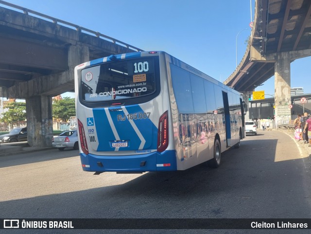 Viação Mauá RJ 185.007 na cidade de Rio de Janeiro, Rio de Janeiro, Brasil, por Cleiton Linhares. Número da foto: #11015725.