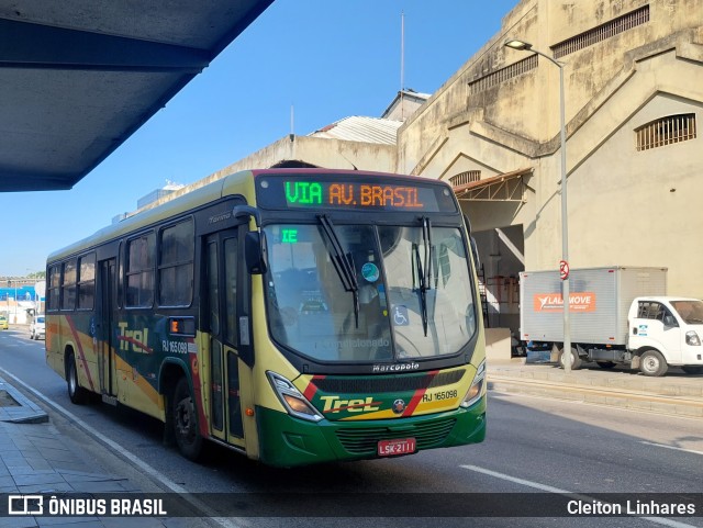 TREL - Transturismo Rei RJ 165.098 na cidade de Rio de Janeiro, Rio de Janeiro, Brasil, por Cleiton Linhares. Número da foto: #11015771.