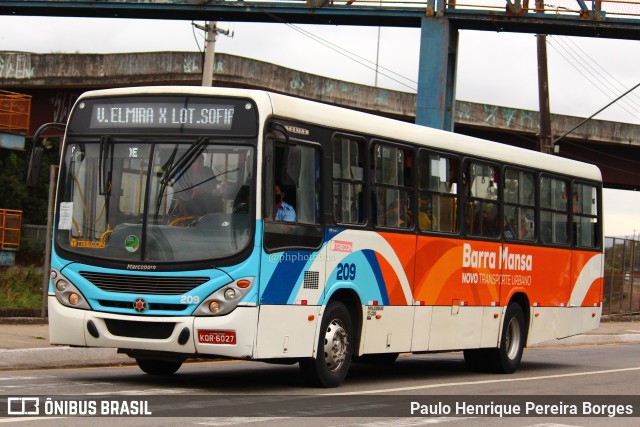 Triecon 209 na cidade de Barra Mansa, Rio de Janeiro, Brasil, por Paulo Henrique Pereira Borges. Número da foto: #11016132.