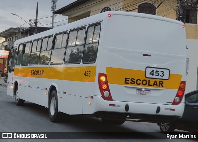 Ouro Negro Transportes e Turismo 453 na cidade de Rio das Ostras, Rio de Janeiro, Brasil, por Ryan Martins. Número da foto: #11015302.