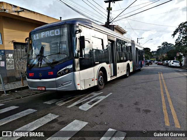 BR7 Mobilidade 2115 na cidade de São Bernardo do Campo, São Paulo, Brasil, por Gabriel Garves. ID da foto: 11014563.