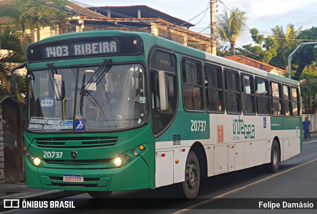 OT Trans - Ótima Salvador Transportes 20737 na cidade de Salvador, Bahia, Brasil, por Felipe Damásio. Número da foto: #11015989.