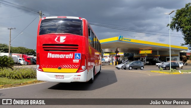 Expresso Itamarati 6145 na cidade de Fernandópolis, São Paulo, Brasil, por João Vitor Pereira. ID da foto: 11016045.