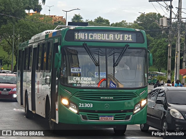 OT Trans - Ótima Salvador Transportes 21303 na cidade de Salvador, Bahia, Brasil, por Felipe Damásio. Número da foto: #11015971.