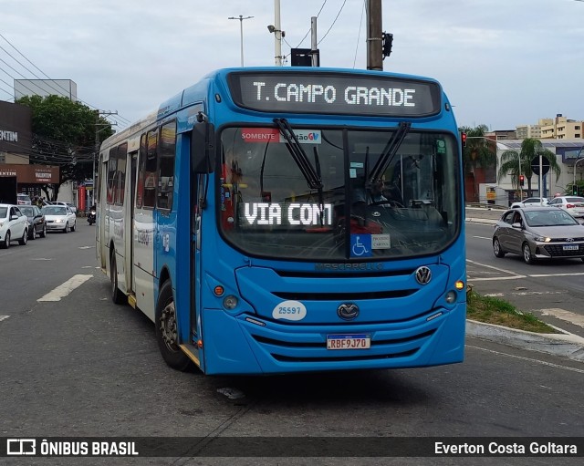 Viação Satélite 25597 na cidade de Cariacica, Espírito Santo, Brasil, por Everton Costa Goltara. Número da foto: #11013815.