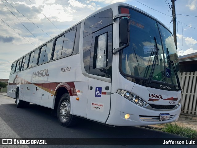 ViaSol Transportes Rodoviários 113059 na cidade de São Carlos, São Paulo, Brasil, por Jefferson Luiz. Número da foto: #11015582.