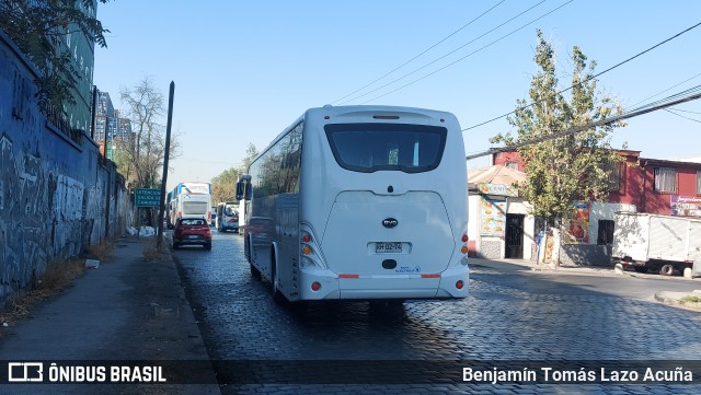 Autobuses Melipilla 160 na cidade de Estación Central, Santiago, Metropolitana de Santiago, Chile, por Benjamín Tomás Lazo Acuña. ID da foto: 11013601.