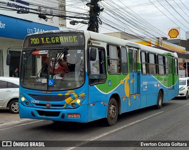 Viação Satélite 25303 na cidade de Cariacica, Espírito Santo, Brasil, por Everton Costa Goltara. Número da foto: #11013818.