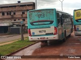 UTB - União Transporte Brasília 1670 na cidade de Águas Lindas de Goiás, Goiás, Brasil, por Darlan Soares. Número da foto: #:id.